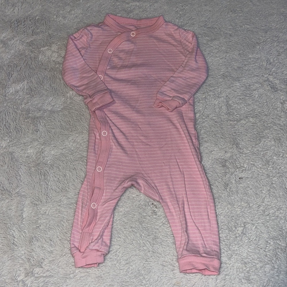 (2 for$10) joe fresh footie/ sleeper 3-6 months baby girl clothing
